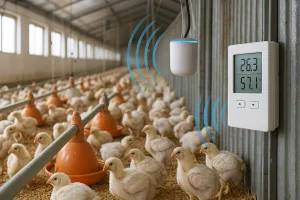 مدیریت هوشمند دمای سالن با اینترنت اشیاء (IoT): راهکاری برای کاهش تلفات طیور