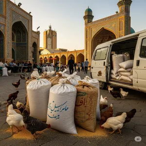 از کجا خوراک طیور باکیفیت در مشهد بخریم؟ راهنمای خرید منطقه‌ای + نکات مهم