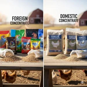 مقایسه کنسانتره‌های خارجی و داخلی: کدام برای فارم شما مناسب‌تر است؟