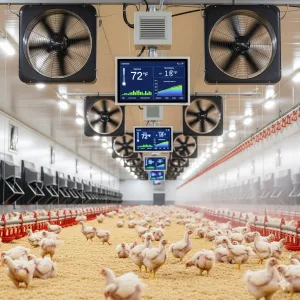 مدیریت بهینه دما و تهویه در پرورش طیور و نقش آن در بهبود عملکرد