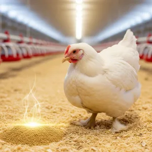 آنزیم‌ها در کنسانتره مرغ گوشتی: مصرف کمتر، رشد بیشتر